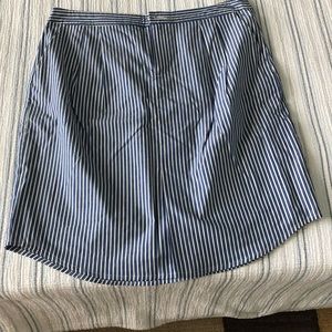 Pinstripe skirt